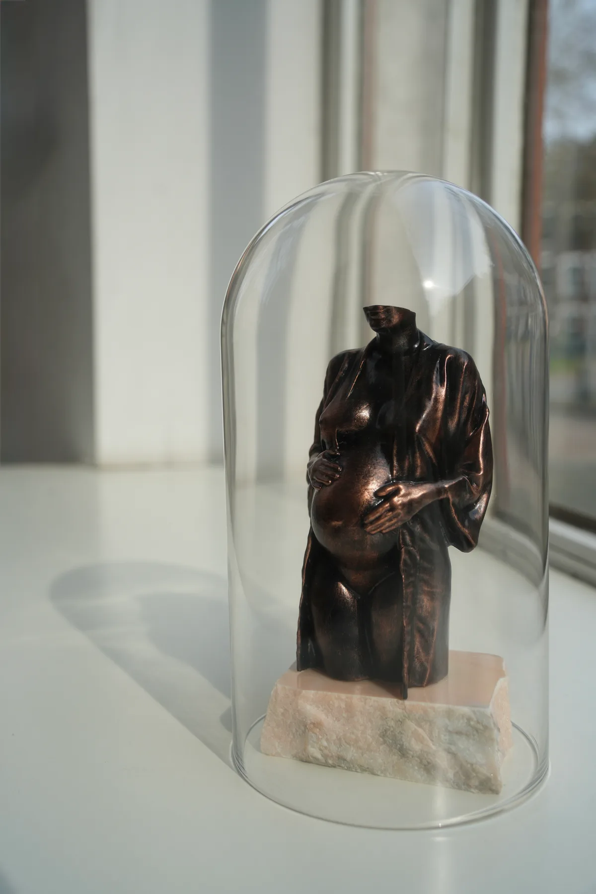 Babycrafts 3D atelier Rotterdam, beeldje handmatig geschuurd en gewaxed
