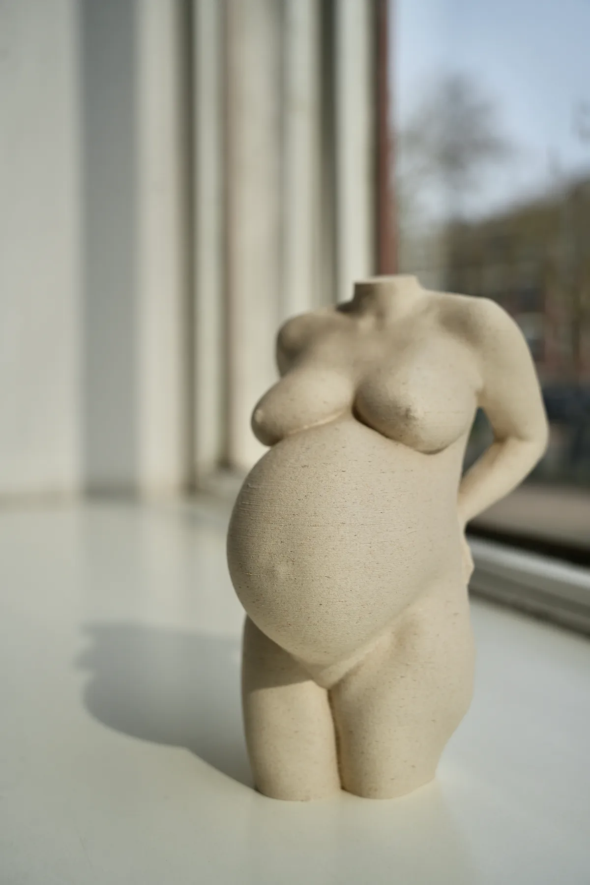 Babycrafts 3D studio, professioneel 3D-scanproces voor zwangerschapsbeeldje