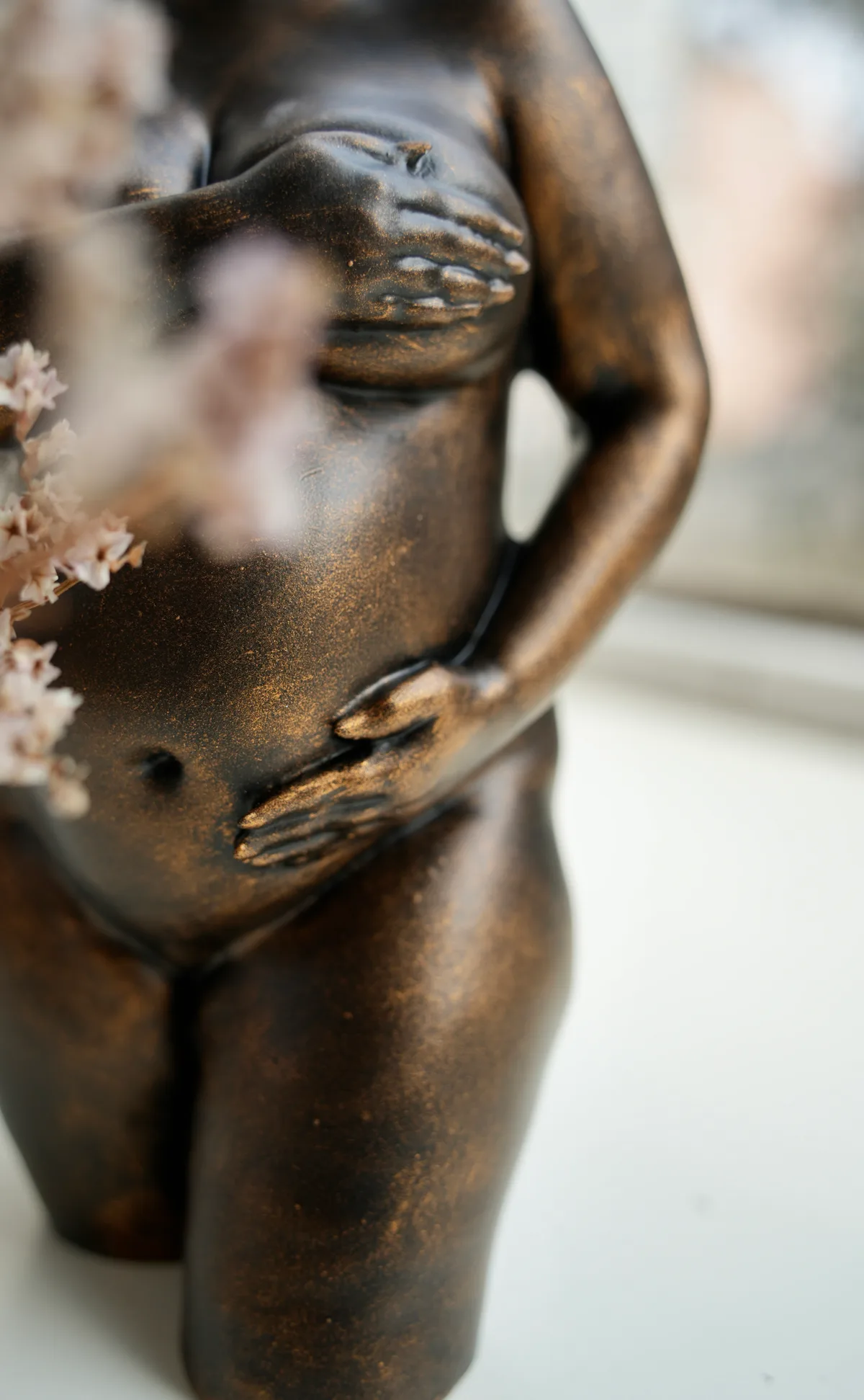 Babycrafts 3D, Arte-Lumina zwangerschapsbeeldje in atelier, hoge resolutie